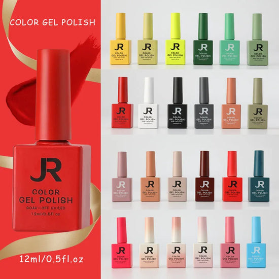 JR Manicure Gel Nail Polish LED UV
