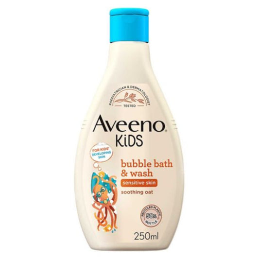 Aveeno Kids Bubble Bath & Wash For Sensitive Skin