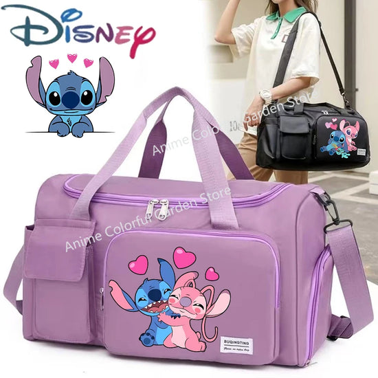Disney Stitch Luggage Travel Bags