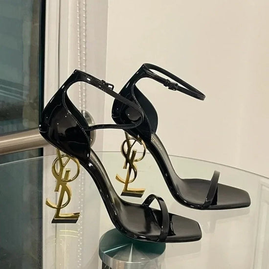 Sandals Fashion Black Patent